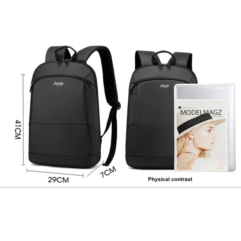 Mochila para notebook Masculina à prova d'água e anti-roubo