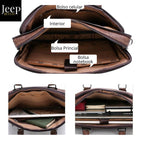 Bolsa para Notebook  de 14 polegadas em couro