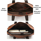 Pasta Para Notebook Em Couro