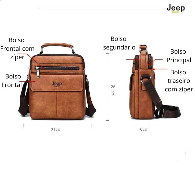 Bolsa Masculina Transversal