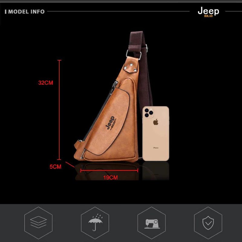 Bolsa Masculina Triangular jeep buluo para motociclista