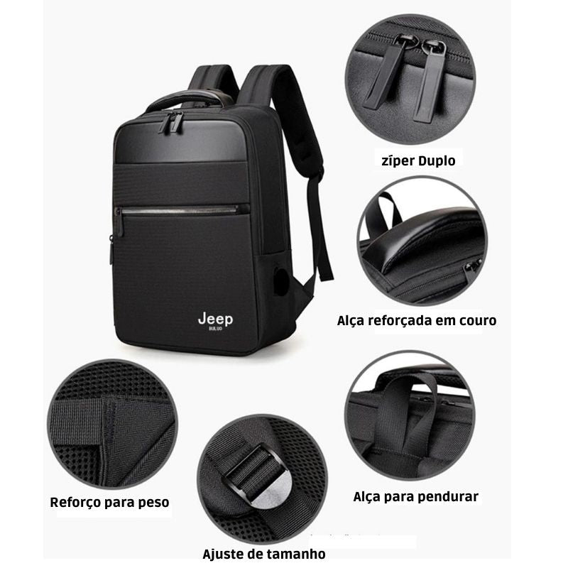 mochila para notebook preta