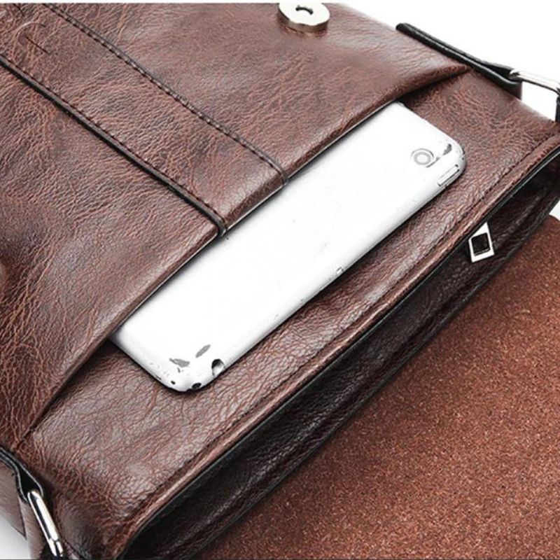 Bolsa masculina em couro