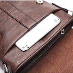 Bolsa masculina em couro