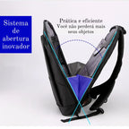 Mochila para notebook Masculina à prova d'água e anti-roubo