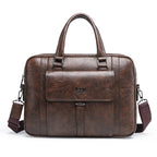 Bolsa para notebook de 14 polegada marrom café