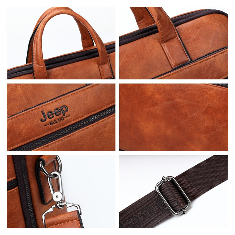 Bolsa Transversal Masculina Para Notebook Jeep Buluo
