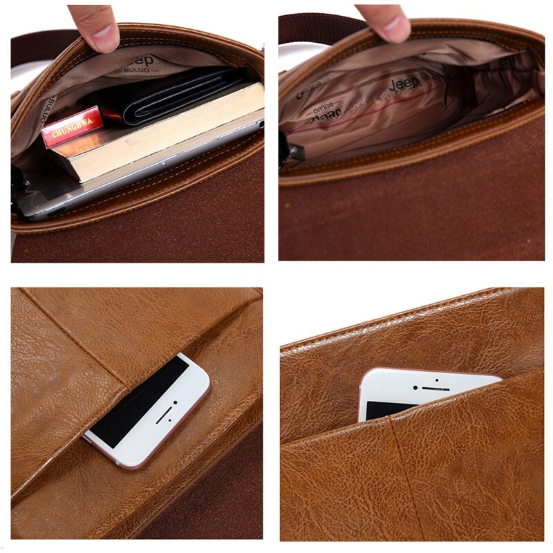 Bolsa transversal masculina