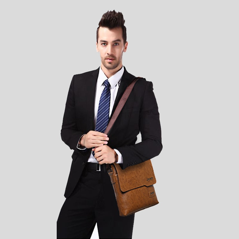 Bolsa transversal masculina