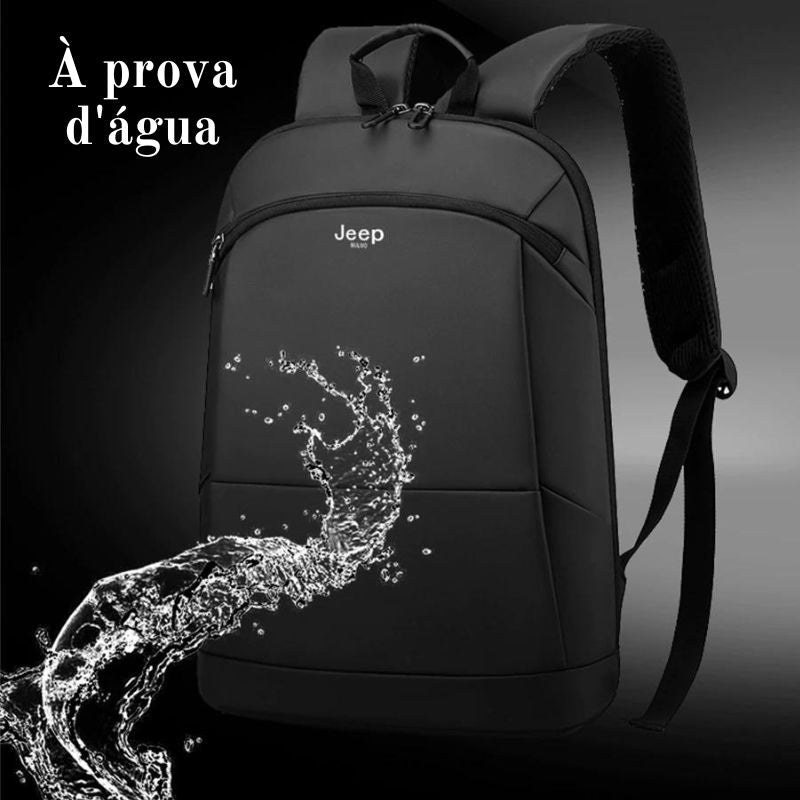 mochila para notebook preta impermeável