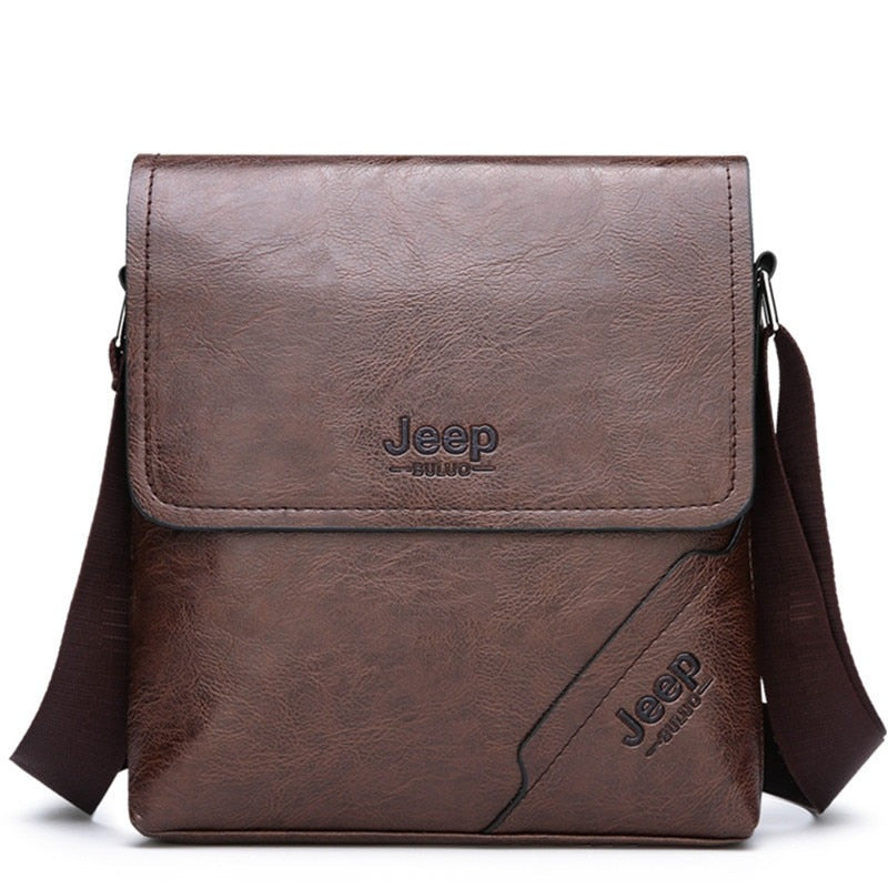 Bolsa Masculina Transversal em couro