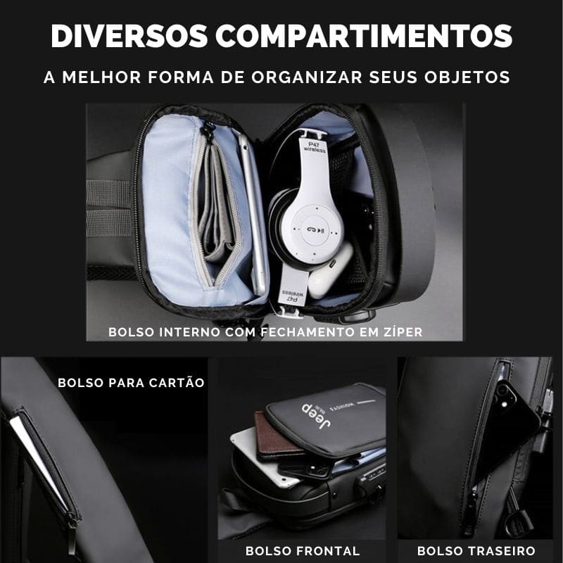Mochila Para Motoqueiro